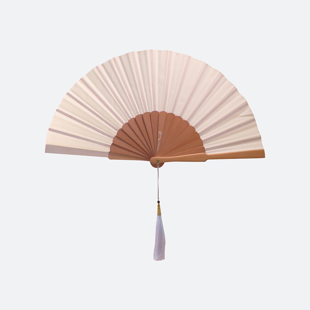 Wiracana Plain Silk Hand Fan