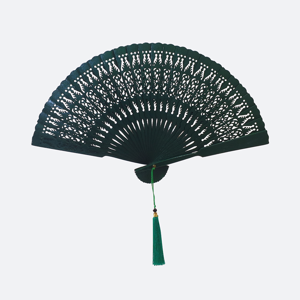 Kipas Tradisional Hijau